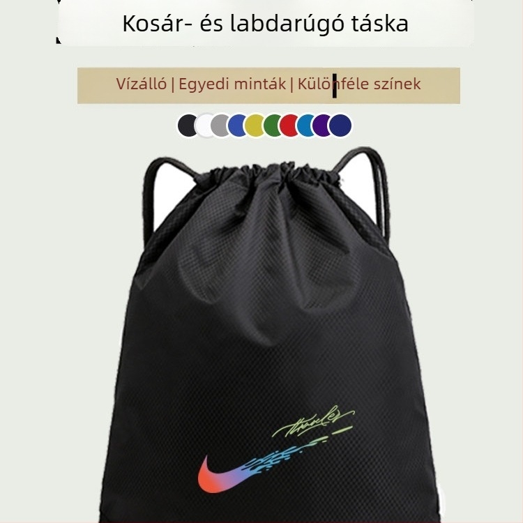 Kosárlabda táska cipőrekeszével (anyag: selyem virágos szövet; termékkód: F9895 t85758 s9h; márka: Egyéb; alkalmazási terület: kosárlabda)