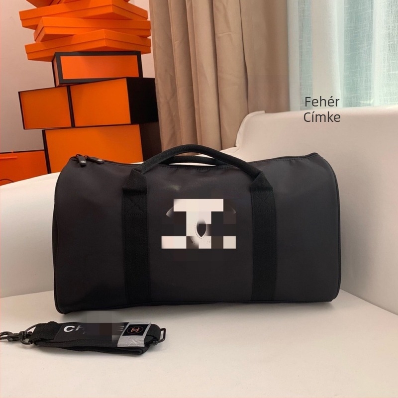 001 Nylon utazó- és edzőtáska, vízálló és ultra könnyű, uniszex, városi egyszerű stílus, szabadidős utazásokhoz