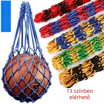 Yipin nylon kosárlabda tároló táska – többfunkciós kültéri sporttáska kosárlabdához, futballhoz, röplabdához és asztaliteniszhez; kompatibilis No.7/No.5/No.3 labdákkal; nyomtatott logó.