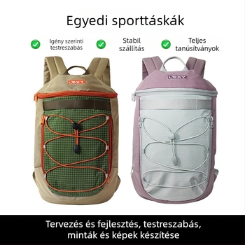 SenRong sport hátizsák hegymászásra és kempingezésre — könnyű nylonból, légpárnás vállpánttal, igény szerint testreszabható, uniszex.