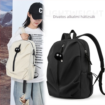 Könnyű 20–35 L-es iskolai hátizsák 15 hüvelykes laptopzsebbel, ideális iskola- és utazási használatra, uniszex
