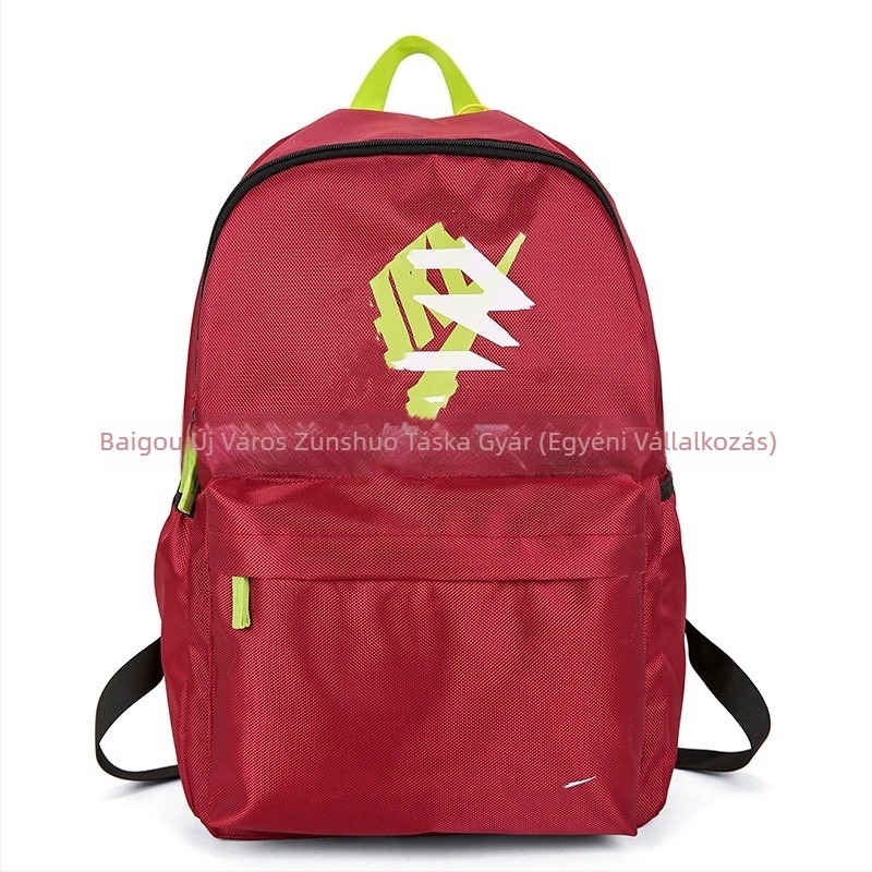Kültéri sport hátizsák nylon anyagból készült, uniszex kialakítású, nagy kapacitású laptop rekesz, lélegző és vízálló