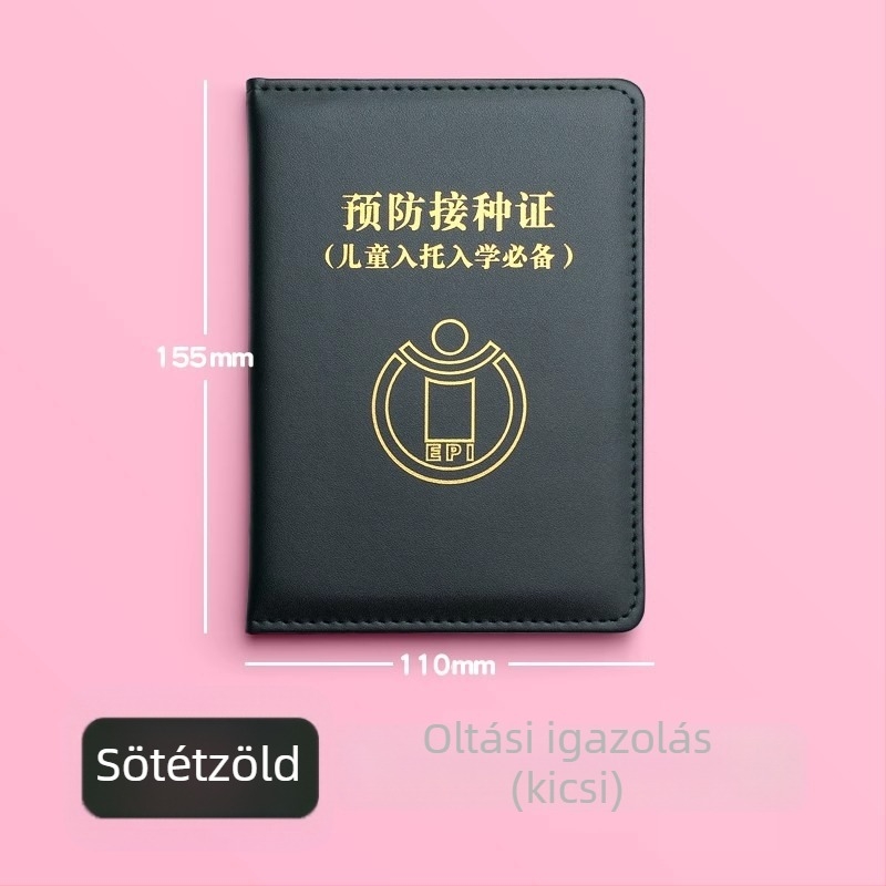 Születési orvosi igazolás tartó - Burrad, PU bőr, Modern és minimalista stílus