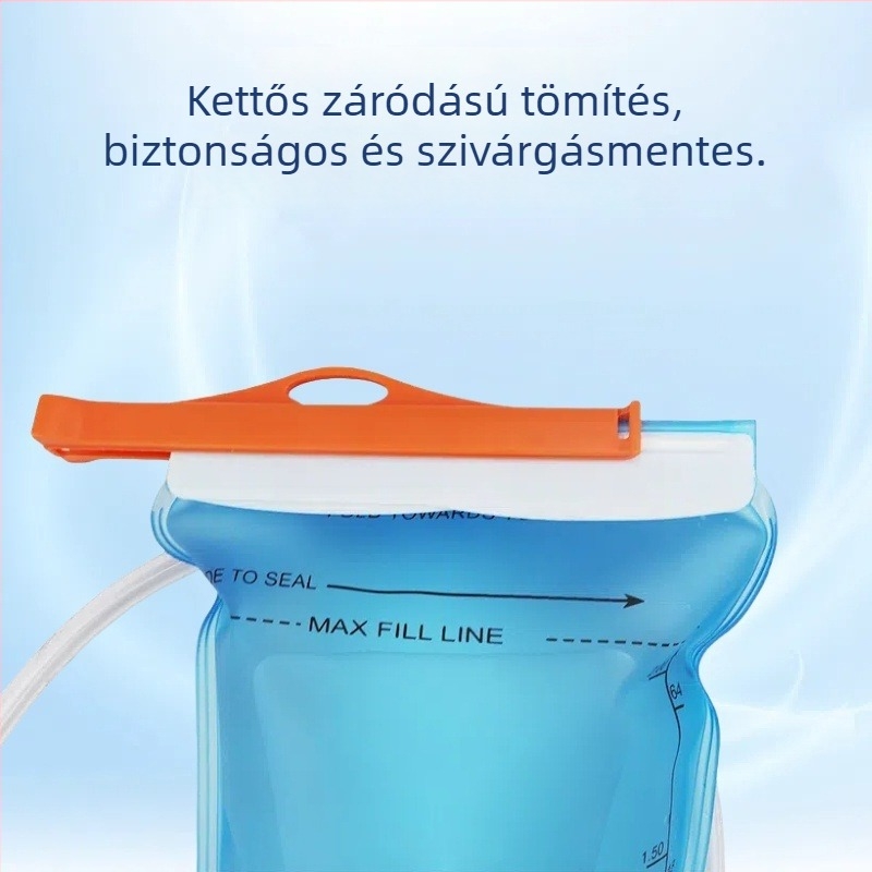 Személyre szabható szabadtéri hidratáló táska, 2 liter, kerékpározáshoz, túrázáshoz és futáshoz