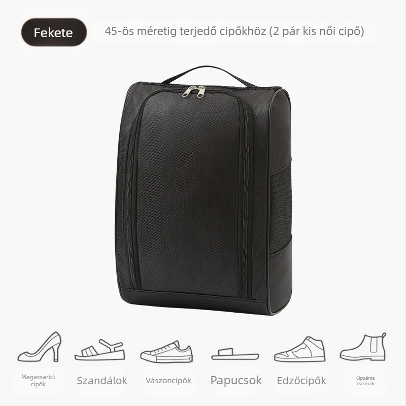 Vízálló sneaker tároló táska, légáteresztő hálóval, utazáshoz, uniszex