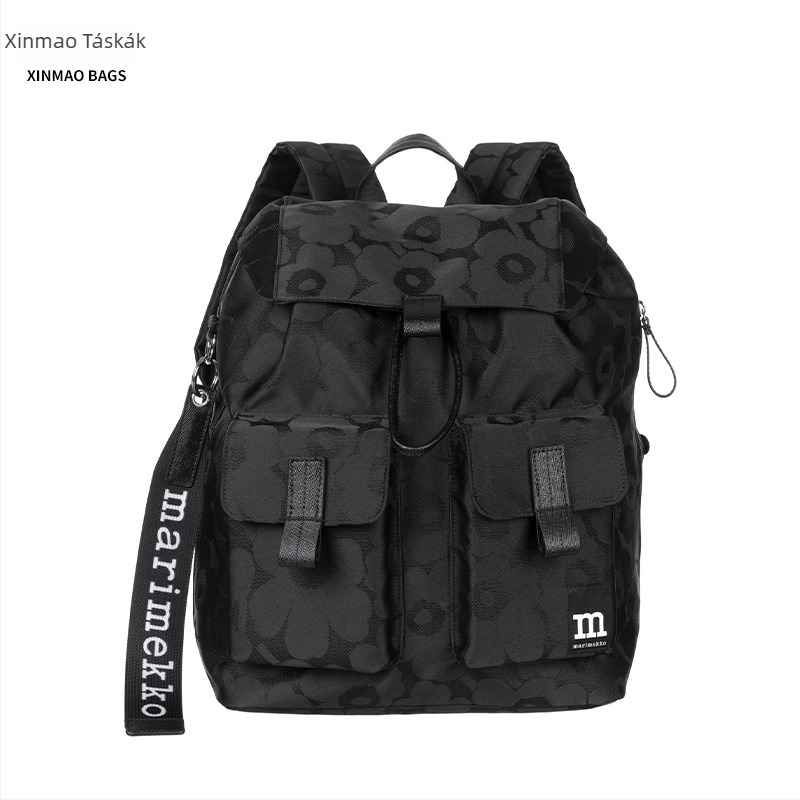 Unisex mindennapi hátizsák laptop rekeszel, PU bevonattal, kopásálló poliészter, kapacitás alatt 20 L