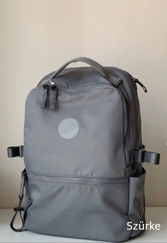 Nylon hátizsák, uniszex, 22L kapacitás, vízálló, 15 hüvelykes laptophoz illeszkedik, görbült vállpántok