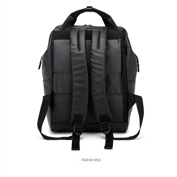 Nylonból készült vízálló hátizsák, uniszex, levegő párnás vállpántokkal, kapacitás 20 L alatt, laptop-kompatibilis