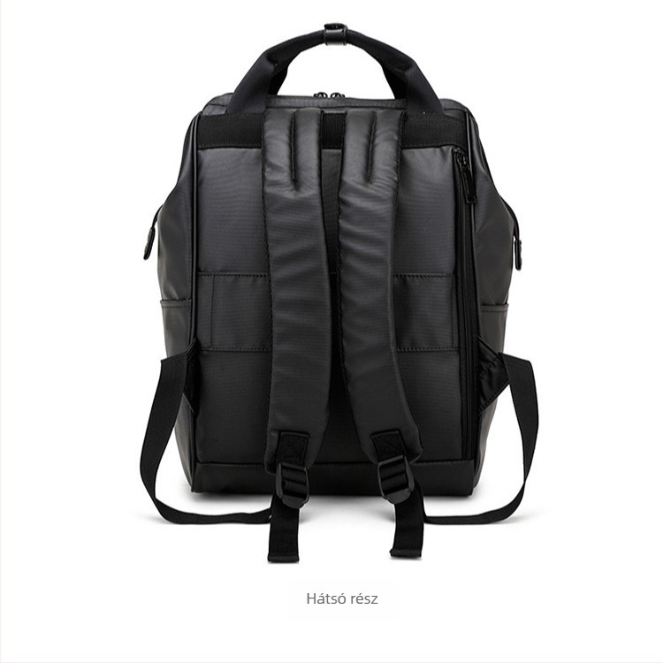 Nylonból készült vízálló hátizsák, uniszex, levegő párnás vállpántokkal, kapacitás 20 L alatt, laptop-kompatibilis