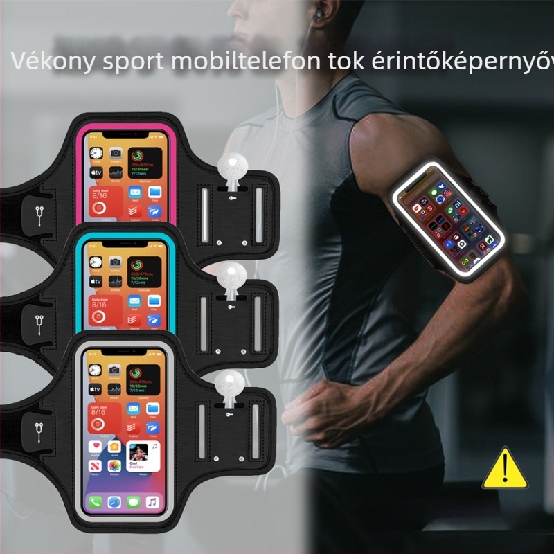 Új verziójú neoprén karpánt sportokhoz kültéri használatra, érintőképernyő-ablakkal