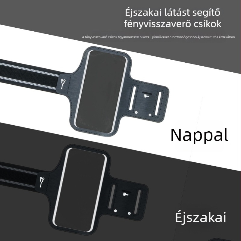 2025 ultra vékony TPU karhüvely 6,9 hüvelykes telefonhoz, érintőképernyő-kompatibilis, kültéri sportokra és futásra