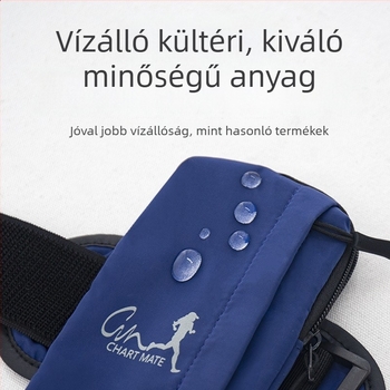 Futó telefon karpánt, uniszex, vízálló, lélegző, ultra-könnyű, poliészter
