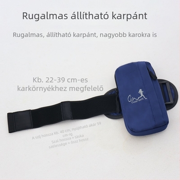 Futó telefon karpánt, uniszex, vízálló, lélegző, ultra-könnyű, poliészter