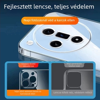 Zhuoku TPU védőtok OPPO Find X7 Pro, Find X6, Find X5, Find X3 és X8 Pro – minimalistikus dizájn, ütésálló védelem