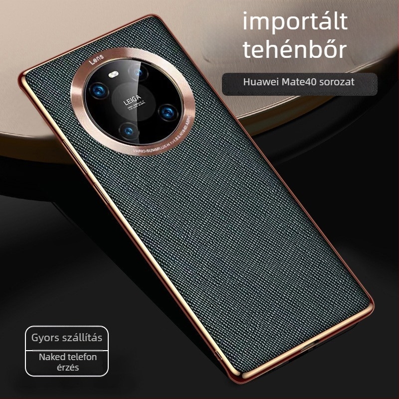 Huawei Mate40 telefonvédő tok — kemény héj, matt PC felület, hőelvezetés, kopásállóság, leeséstől véd