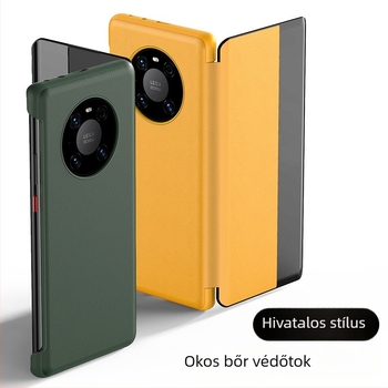 NECONO Huawei Mate40 Pro+ tok teljes védelemben, matt PU bőr, ütésálló, hőelvezetés, kopásálló, ujjlenyomat-mentes, modell m305g10