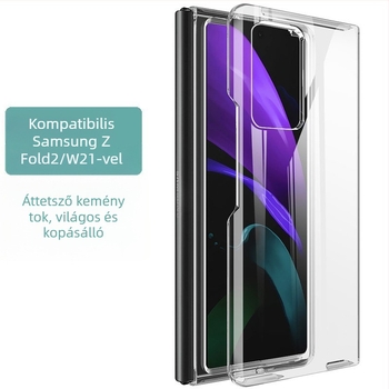 Samsung Galaxy Z Fold telefonhoz készült PC-kemény hátlap — ütésálló védelem, hőelvezetés, injekciós formázás, testreszabás támogatott.