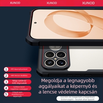 Xundd Redmi K90 Pro Max telefonház, Champion Edition, TPU+PC, ütésálló, hőelvezetés, zuhanásálló, minimalist design