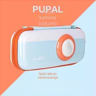 EVA ceruzatartó mókás kamera dizájnnal – Iskolai ceruzatartó általános iskolás diákoknak, 1–6. osztály