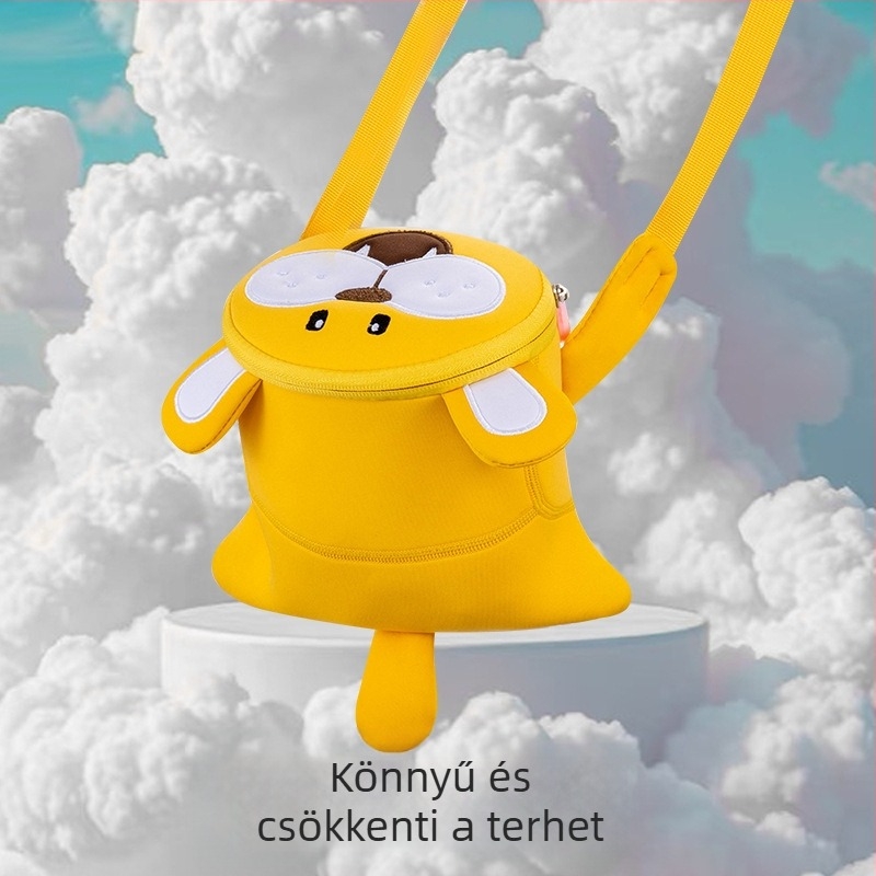 Óvodai hátizsák nyuszis mintával, lélegző diving cloth anyag, nylon bélés, uniszex