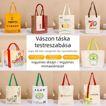 Személyre szabott vászontáskák diákoknak – kínai stílusú tote táskák és ajándéktáskák