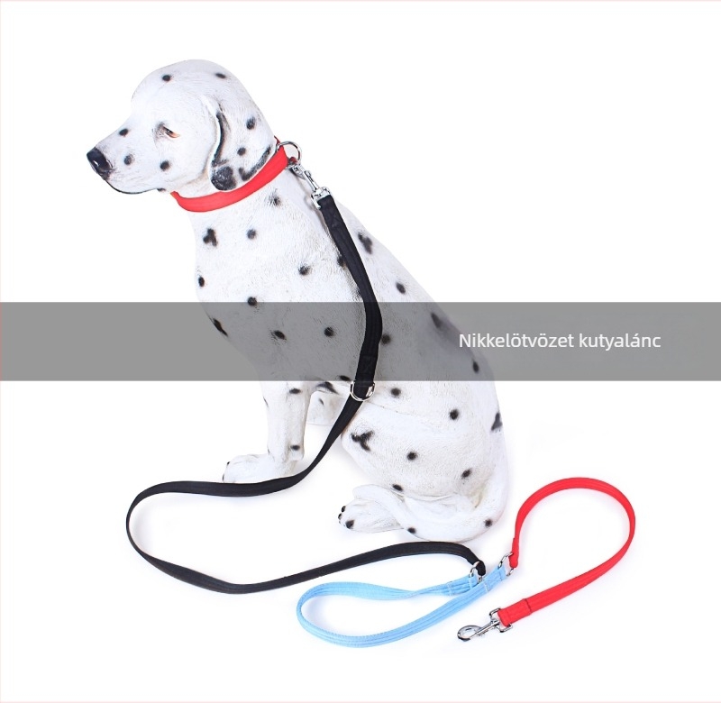 Kutyapóráz vállon átívelő dizájnnal, kéz nélkül használható, poliészter anyag, kettős fej, Lardeaolardo márka, Guangdongban készült (polyester; Lardeaolardo; Guangdong; non-expandable)