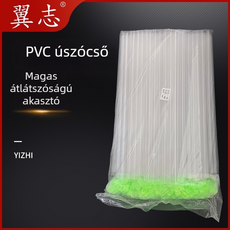 Wing Chi PVC átlátszó horgász úszócső, üreges cső, elektronikus éjszakai fény, egy darabos készlet