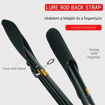 Csali orsóvédő borítás pánttal – Horgászbot táska és univerzális tároló tok