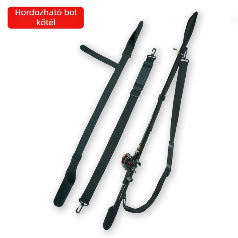 Csali orsóvédő borítás pánttal – Horgászbot táska és univerzális tároló tok