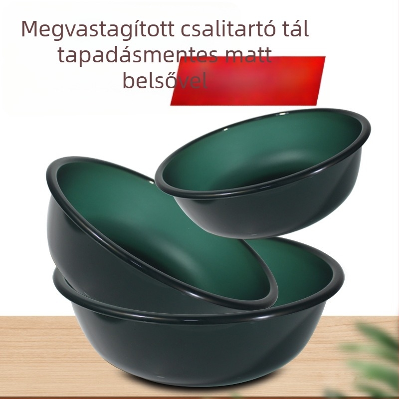 Háromrészes, vastagított és mélyebb etető tál, tapadásmentes etető tál nagy fekete tavakhoz