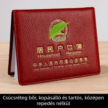 Paszport és dokumentumtartó, PVC anyag, PU bélés, egyszínű dizájn, uniszex, 2024 ősz