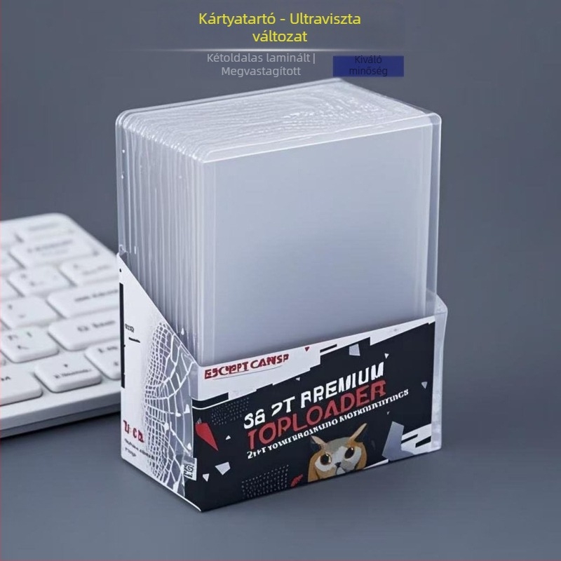 Egyedi, vastagított kártyatartó tokok kártyajátékokhoz és Polaroid-Album védelméhez