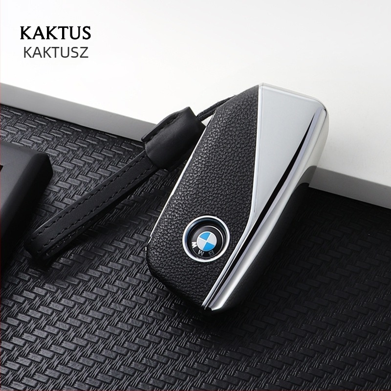 BMW kulcstartó tok 23 modellhez: X7, 7-es sorozat, iX/i7, 735Li/740Li, XM/X1 – PC védőburkolat, prémium stílus, KAKTUS, engedélyezett magánmárka