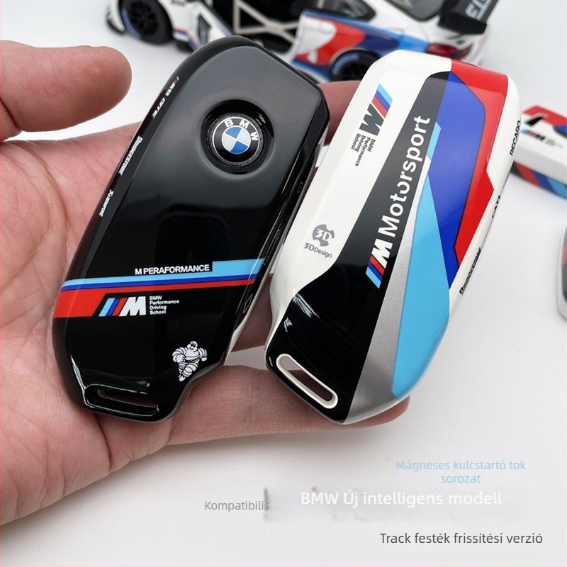 BMW kulcstartó tok 2023 X7-höz, 7-es sorozathoz, iX-hez, i7-hez, 735Li-hez, 740Li-hez, XM-hez, X1-hez – PVC, prémium kialakítású