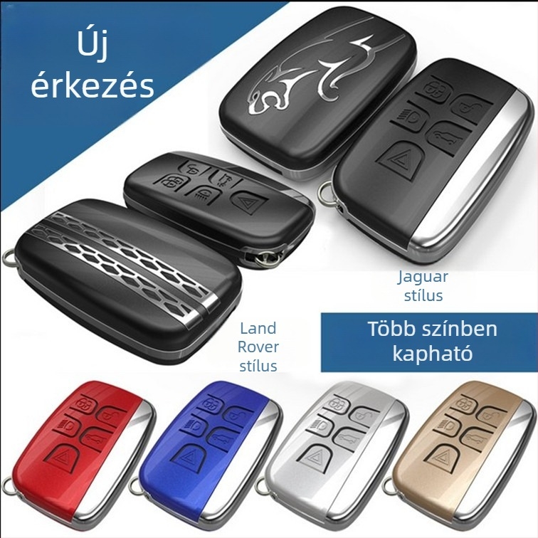 Land Rover és Jaguar kulcstartó tok: Discovery, Discovery 4, Freelander 2, Range Rover, XF, XJ