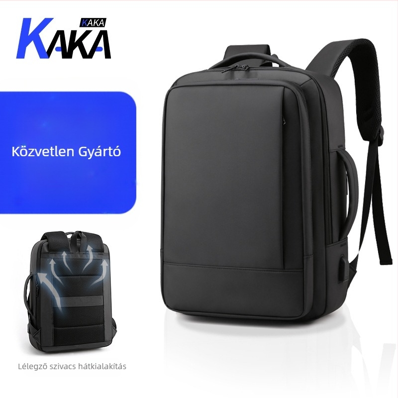 Üzleti elit hátizsák, nagy sűrűségű nylon, 20–35 L kapacitás, levegő párnázott vállpánt, férfiaknak, üzleti utakhoz