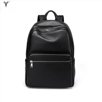Famous Craftsman valódi bőrből készült hátizsák, 20–35L kapacitás, felső réteg tehénbőr, 12 hüvelykes laptop kompatibilitás, lélegző és vízálló vállpántok