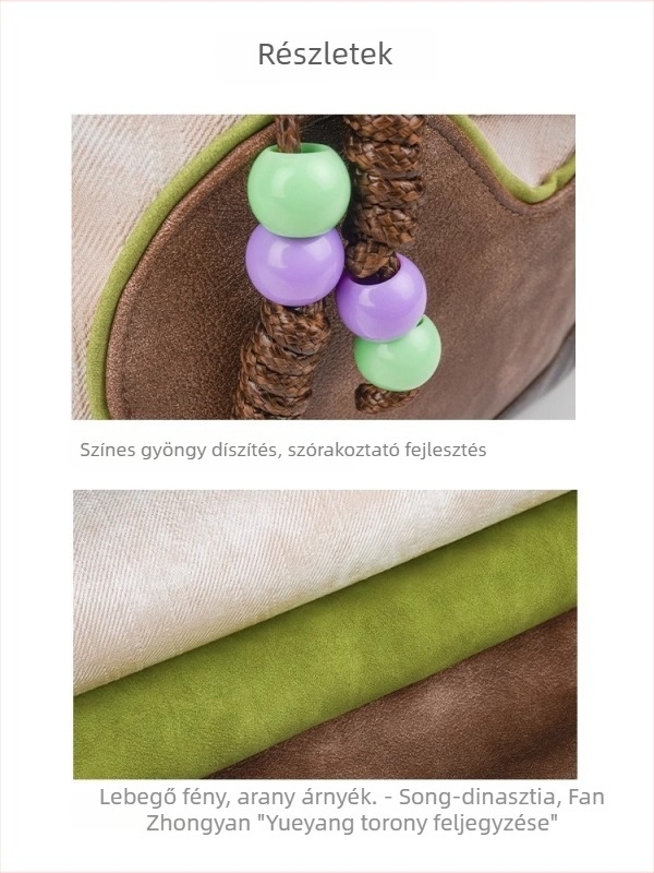3-in-1 húzós hátizsák, crossbody és bucket bag; koreai niche design; PU anyag; kapacitás kevesebb mint 20 L; bélés poliészter.