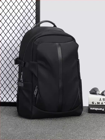 Unisex utazó laptop hátizsák, nylonból, vízálló, kompatibil 15 hüvelykes laptophoz, légpárnás vállpántok