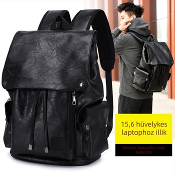 PU bőr hátizsák, 20–35 literes kapacitás, 16 hüvelykes laptopzseb, vízálló, lopás elleni védelem