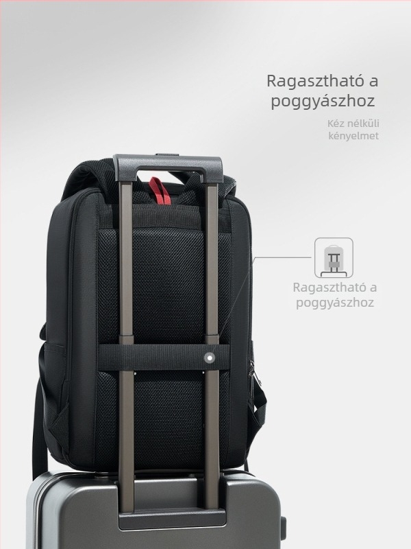 Üzleti utazásokhoz való laptop hátizsák (36–55L kapacitás, nylon anyag, terheléscsökkentő dizájn, üzleti ingázó stílus)