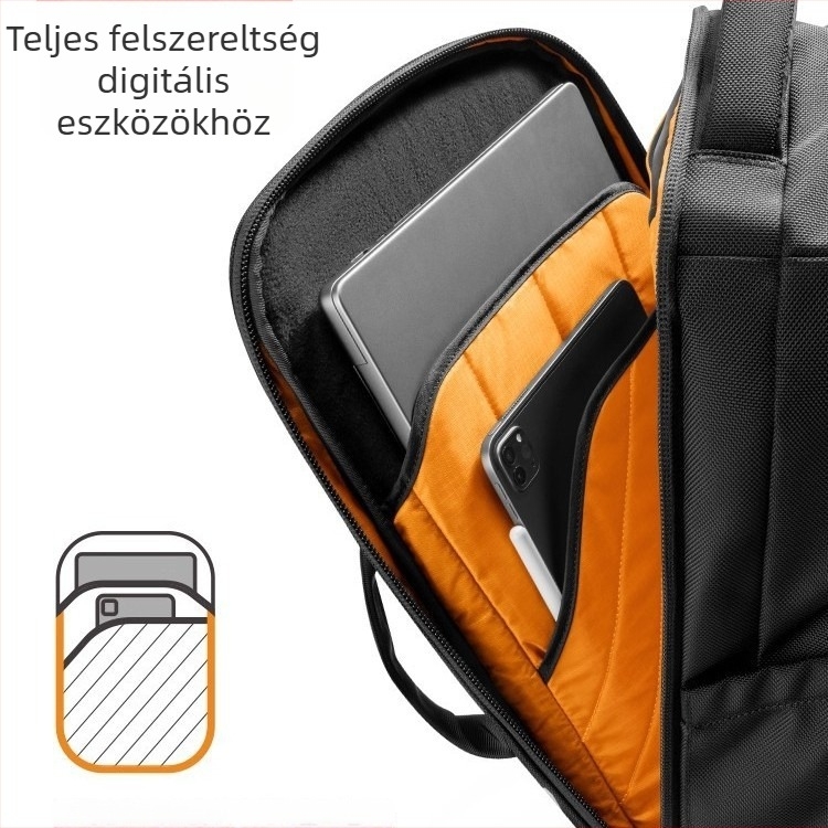 XPAC határokon átívelő multifunkcionális hátizsák utazáshoz és üzleti utakhoz, 20–35L kapacitás, uniszex, 16 hüvelykes laptop kompatibilis, nylon, lélegző