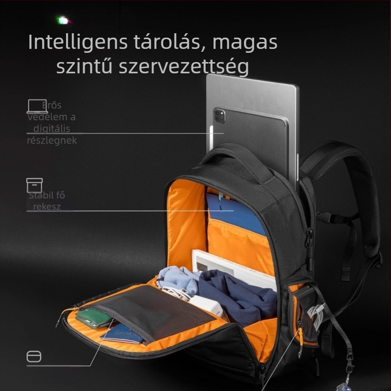 XPAC határokon átívelő multifunkcionális hátizsák utazáshoz és üzleti utakhoz, 20–35L kapacitás, uniszex, 16 hüvelykes laptop kompatibilis, nylon, lélegző