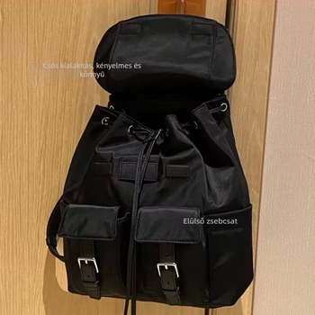 Vászon hátizsák, kapacitás kevesebb mint 20 L, kompatibil 13 hüvelykes laptophoz, légpárnás vállpánt rendszer