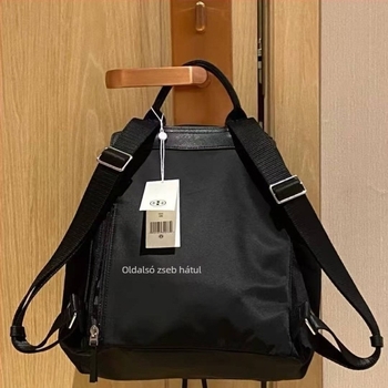 Vászon hátizsák, kapacitás kevesebb mint 20 L, kompatibil 13 hüvelykes laptophoz, légpárnás vállpánt rendszer
