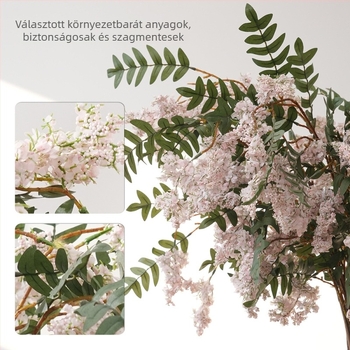 Mesterséges virágcsokor selyem virágokkal, márka Plain state, forma: egy ág, felhasználás: Egyéb