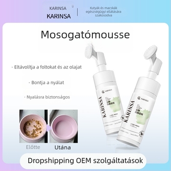 Háziállat edénymosó hab – kutya és macskatálakhoz