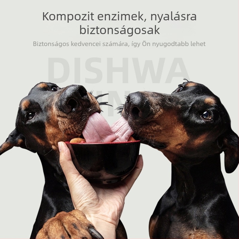 Háziállat edénymosó hab – kutya és macskatálakhoz