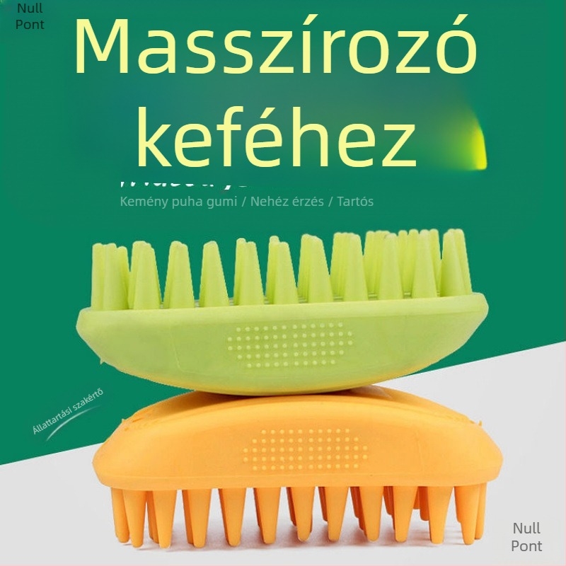 Kutyafürdető kefe, nagy méretű kisállat keféje, macska fésű, szilikon masszázs keféje, zuhanyzó kefe a szőrszálak eltávolításáért