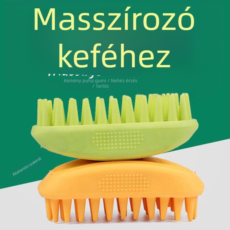 Kutyafürdető kefe, nagy méretű kisállat keféje, macska fésű, szilikon masszázs keféje, zuhanyzó kefe a szőrszálak eltávolításáért